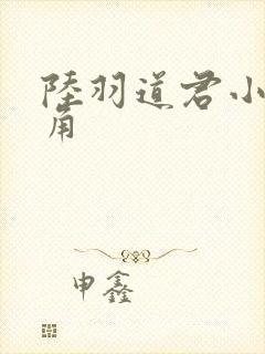 陆羽道君小说主角