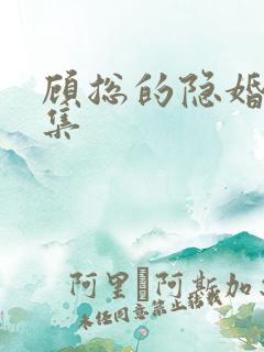 顾总的隐婚罪妻集