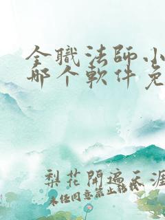 全职法师小说在哪个软件免费阅读