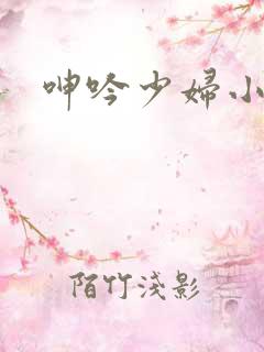 呻吟少妇小说