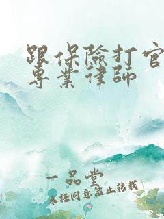 跟保险打官司的专业律师 跟保险打官司的专业律师
