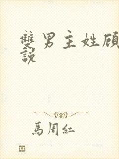 双男主姓顾的小说