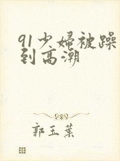 91少妇被躁爽到高潮