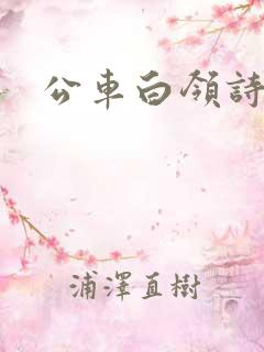 公车白领诗晴版