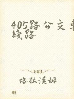 405路公交车线路