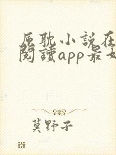 原耽小说在哪里阅读app最好看的免费