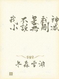 我不是戏神陈伶小说无删减版