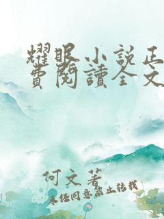 耀眼小说正版免费阅读全文 耀眼小说正版免费阅读全文