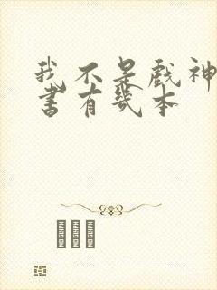 我不是戏神实体书有几本