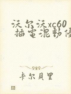 沃尔沃xc60 插电混动优惠价