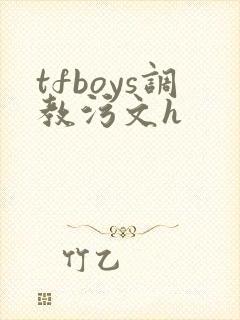 tfboys调教污文h