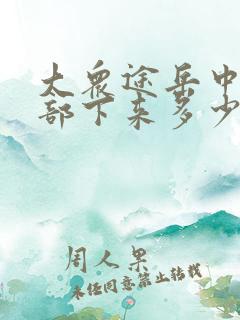 大众途岳中配全部下来多少钱