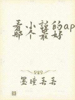 看小说的app哪个最好
