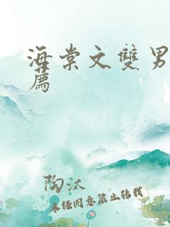 海棠文双男主推荐 海棠文双男主推荐