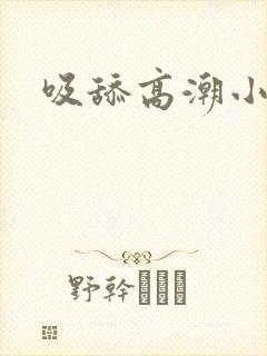 吸舔高潮小说
