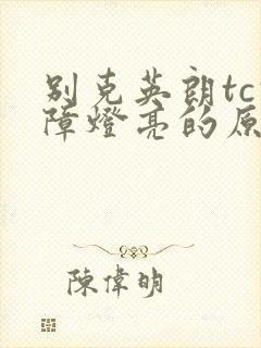 别克英朗tc故障灯亮的原因