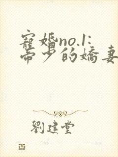 宠婚no.1:帝少的娇妻
