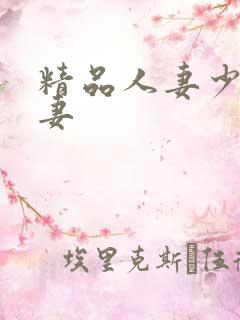 精品人妻少妇人妻