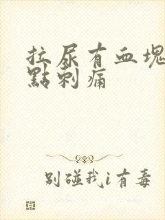 拉尿有血块还有点刺痛