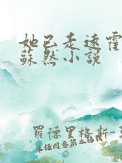 她已走远霍霆舟苏然小说 她已走远霍霆舟苏然小说