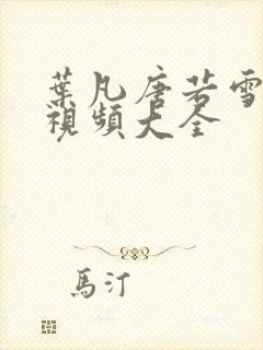 叶凡唐若雪免费视频大全