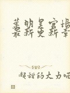 叶明昊官场小说最新更新章节阅读 叶明昊官场小说最新更新章节阅读