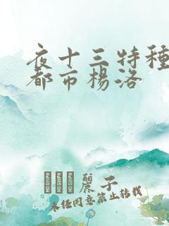 夜十三特种兵在都市杨洛