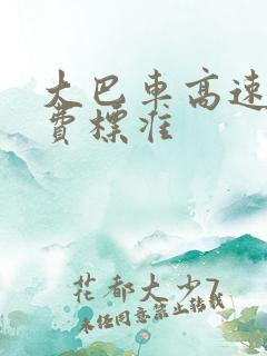 大巴车高速费收费标准