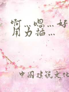 啊…嗯…好爽…用力插…