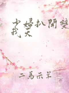 少妇扒开双腿让我天