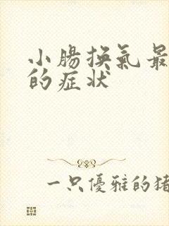 小肠换气最明显的症状