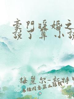 豪门暖婚之夫人说了算 小说