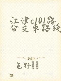 江津c101路公交车路线