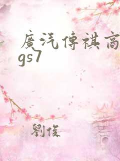 广汽传祺商务车gs7 广汽传祺商务车gs7