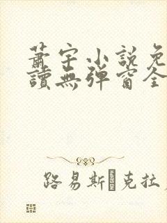 萧宇小说免费阅读无弹窗全文