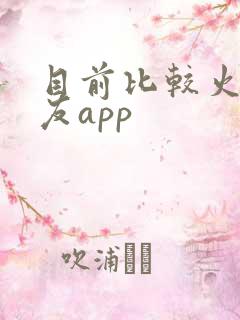 目前比较火的交友app