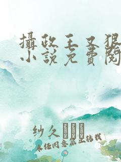 摄政王又狠又凶小说免费阅读