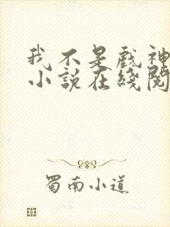 我不是戏神剧情小说在线阅读
