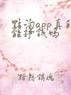 点淘app真的能挣钱吗