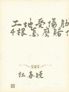 工地受伤肋骨折4根怎么赔偿