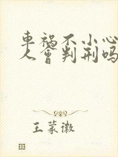 车祸不小心撞死人会判刑吗
