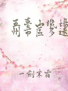 五台山机场离忻州市区多远