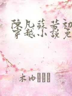 陈凡苏若初主角穿越小说免费阅读