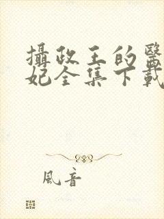 摄政王的医品狂妃全集下载
