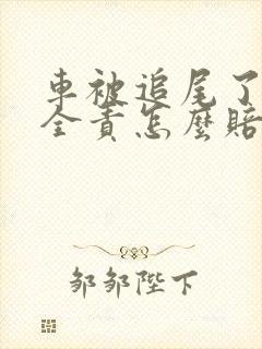 车被追尾了对方全责怎么赔偿