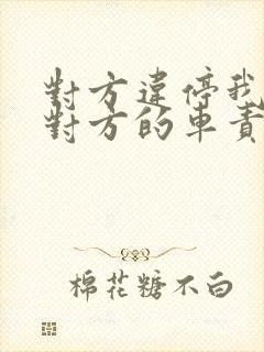 对方违停我蹭了对方的车责任判定
