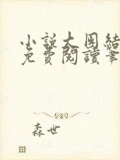小说大团结全文免费阅读笔趣阁