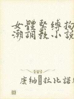 女体紧缚拘束高潮调教小说