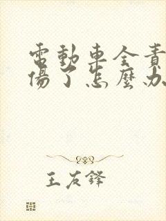 电动车全责人受伤了怎么办