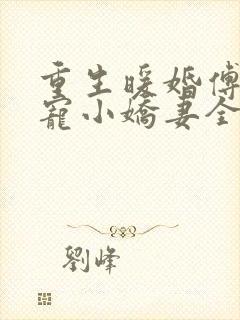 重生暖婚傅少蜜宠小娇妻全文